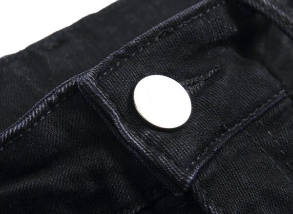 Jeans dritti uomo QIMYUM comodi gamba dritta denim-6