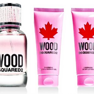 DSQUARED KIT WOOD2 Donna Eau De Toilette 50 ML + BL100 + SG
