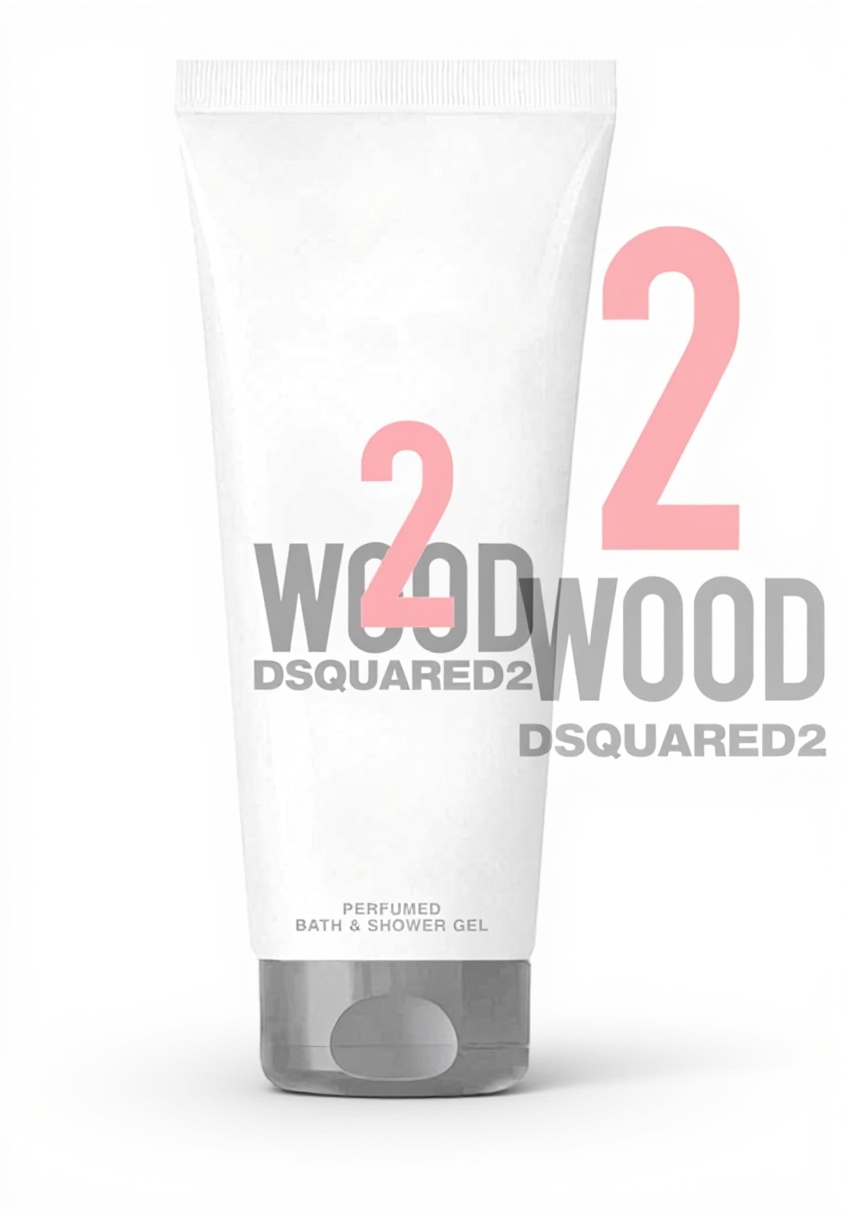 'DSQUARED2 2 Wood Gel Doccia Uomo in uso nella doccia'