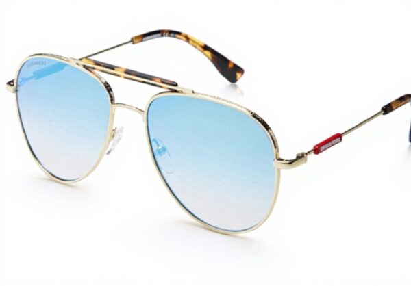 Occhiali da sole DSQUARED2 Unisex Gold Havana D2 0045/s
