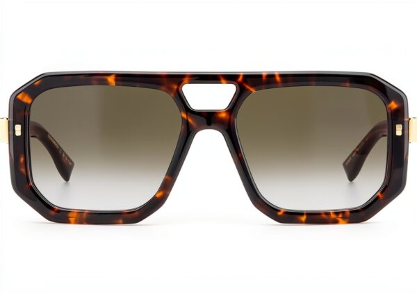 Dsquared2 Occhiali da Sole Uomo Nero Havana Modello D2 0105-1