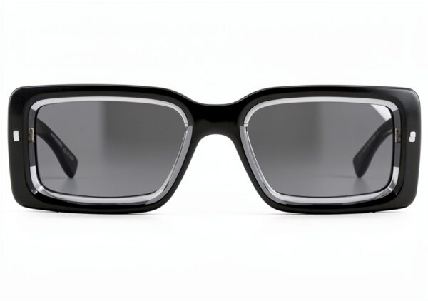 Occhiali da sole Dsquared2 D2 0142S uomo lenti grigie-1