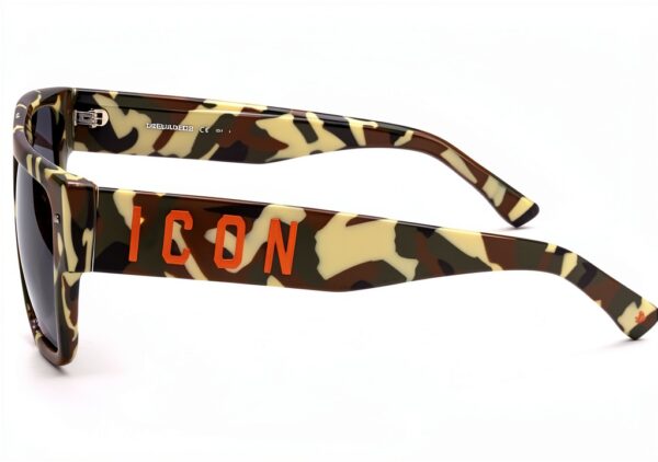 Occhiali da sole Dsquared Icon 6DB9O CAMO protezione UV-3