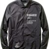 Parka Uomo Poliammide Nero Manica Lunga Chiusura Cerniera-3