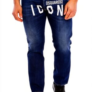 Jeans Dsquared2 Uomo Gamba Dritta Denim Taglia 56-0