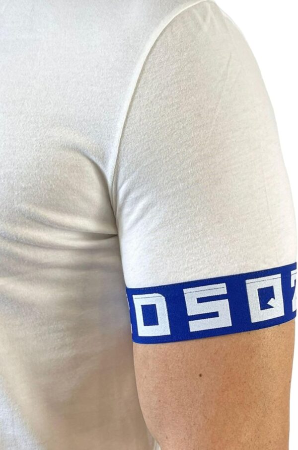 Maglia Uomo DSQUARED2 Cotone Bianco T Shirt XL L-3