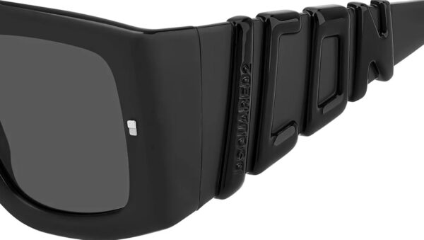 Occhiali da sole Dsquared2 ICON 0024S nero uomo-4