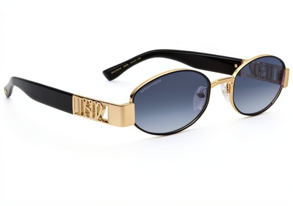 Occhiali da sole Dsquared2 D2 0155S 53mm oro nero-2