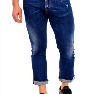 Jeans Dsquared2 Uomo Gamba Dritta Denim Taglia 46-0