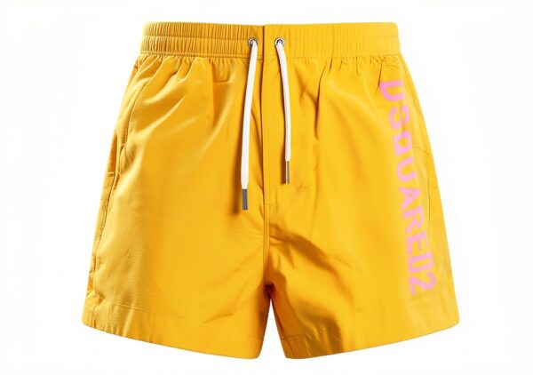Costume da bagno uomo DSQUARED2 sintetico giallo modello