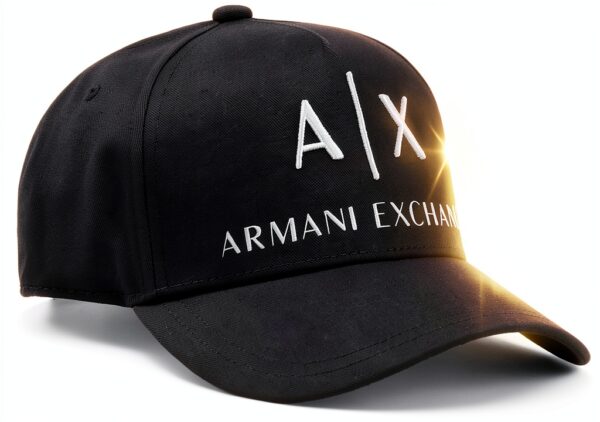 Armani Exchange Cappelli Uomo Berretto Blu Nero Bianco