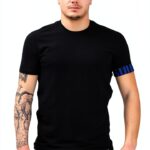 T-shirt uomo D9M3S5770 cotone design casual comfort-0