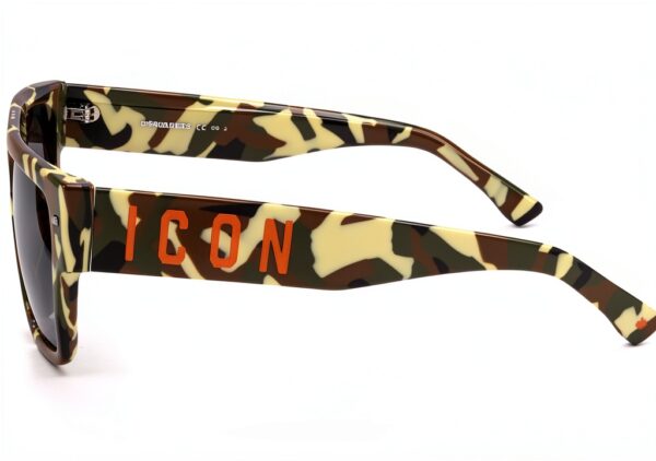 Occhiali da sole Dsquared Icon 6DB9O CAMO protezione UV-2