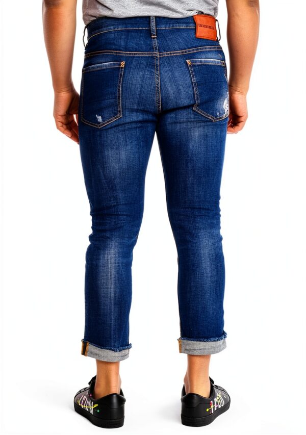Jeans Dsquared2 Uomo Gamba Dritta Denim Taglia 46-2