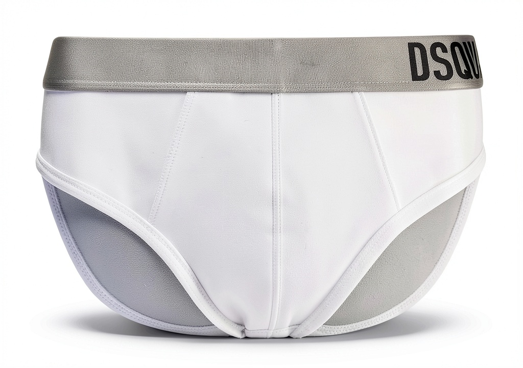 Slip DSQUARED2 uomo in colore blu su sfondo neutro
