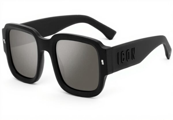 Occhiali da sole DSQUARED2 Uomo Nero Grigio Icon 0009S