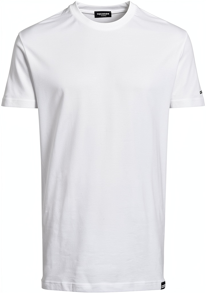 'T-shirt DSQUARED2 da uomo in cotone bianco con marchio'