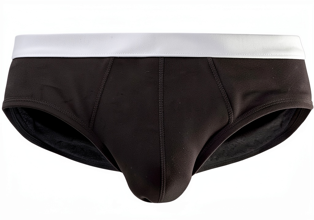 Slip Uomo DSQUARED2 Nero su sfondo neutro