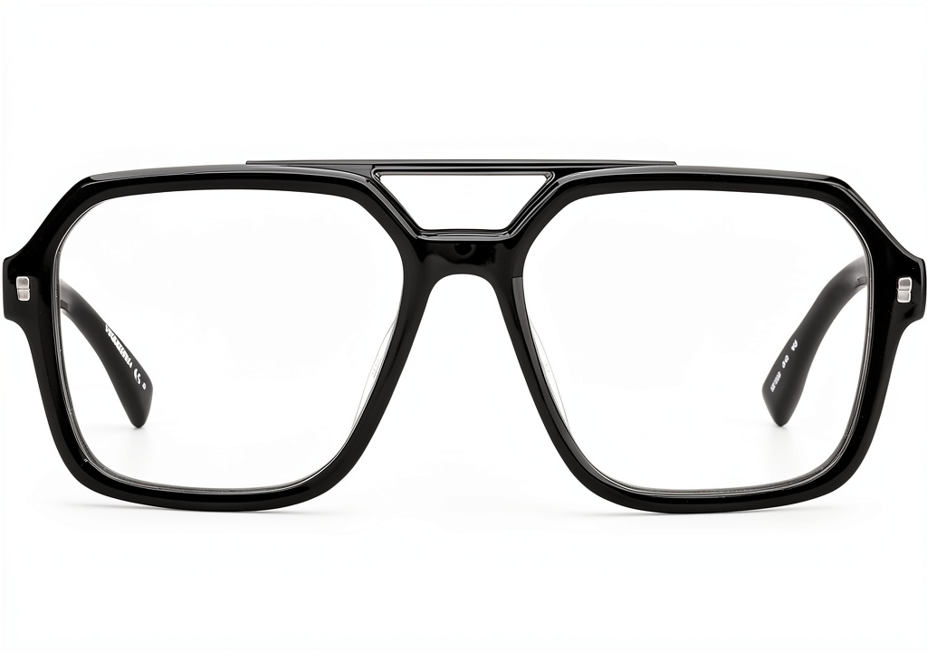 Occhiali da sole DSQUARED2 neri su sfondo chiaro