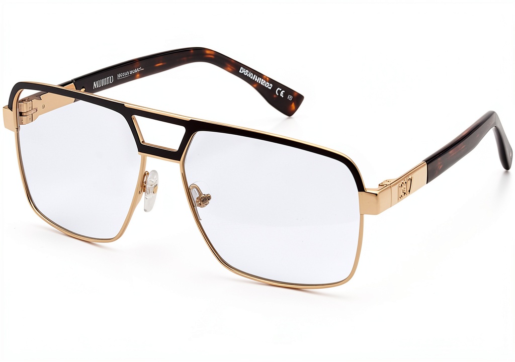 Occhiali da sole DSQUARED2 D2 0034 indossati da un uomo in un ambiente urbano