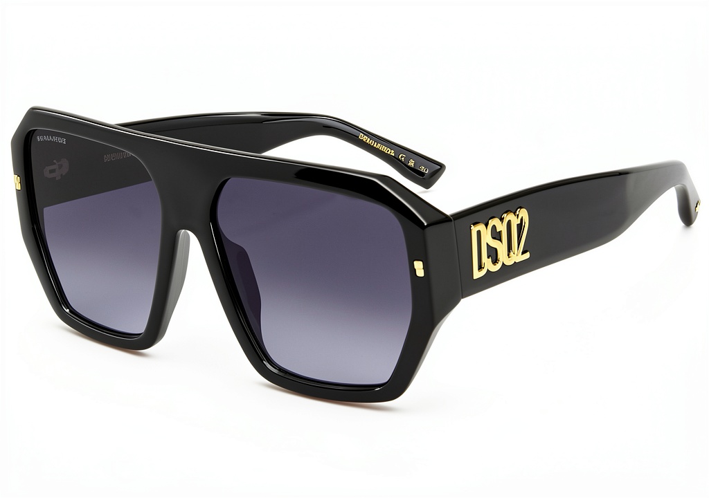 Occhiali da sole DSQUARED2 D2 0128/S indossati in un contesto urbano