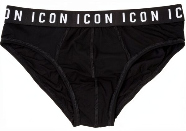 Slip Uomo DSQUARED2 Nero M Intimo Comodo Design Iconico