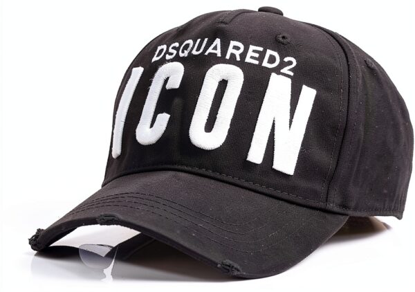 Cappellino da baseball DSQUARED Icons uomo cotone regolabile