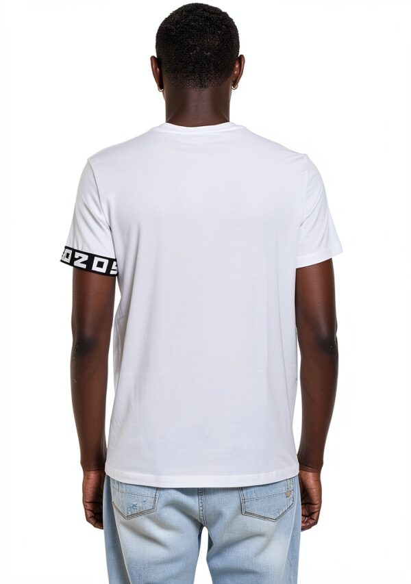 T-shirt Dsquared2 Uomo Bianco Cotone Maglia Casual-3