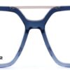 Occhiali da vista Dsquared2 D2 0123 Blu 56 Uomo Acetato-1