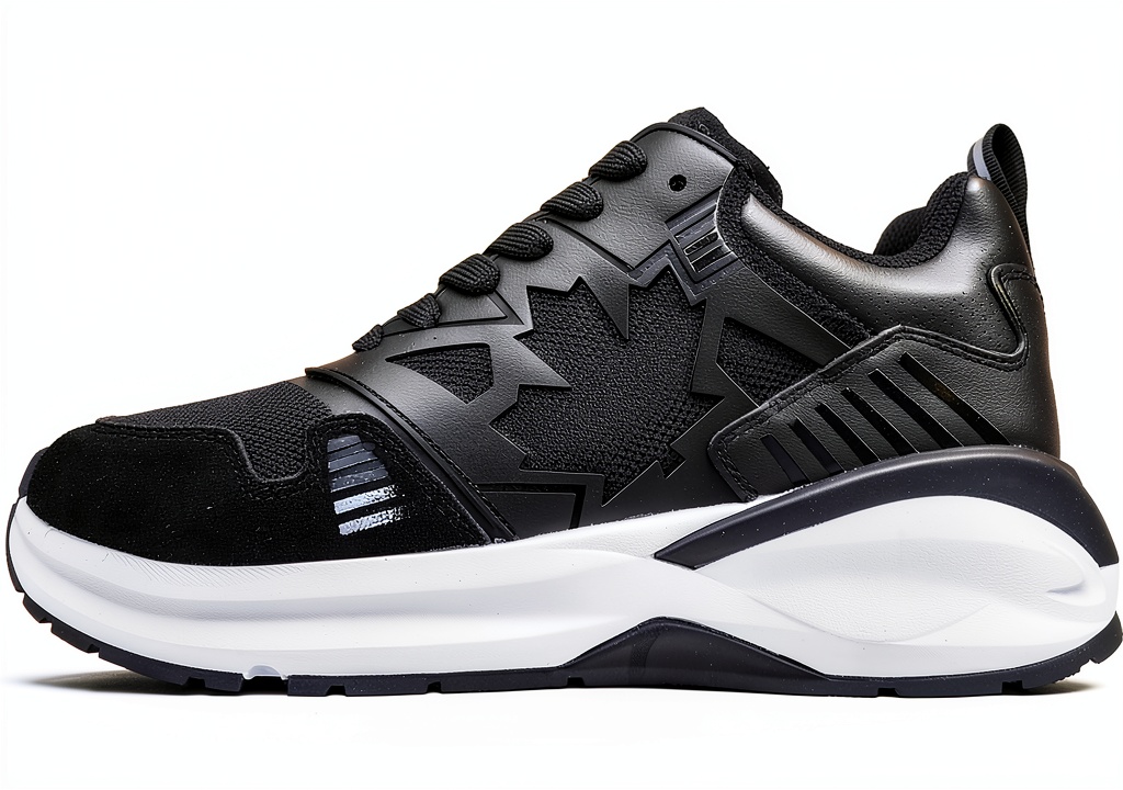 Scarpe DSQUARED2 DASH nere su sfondo neutro