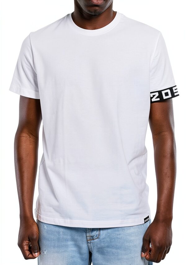 T-shirt Dsquared2 Uomo Bianco Cotone Maglia Casual-2