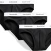 Slip Uomo Tinta Unita Comodo Cotone Intimo Maschile-0