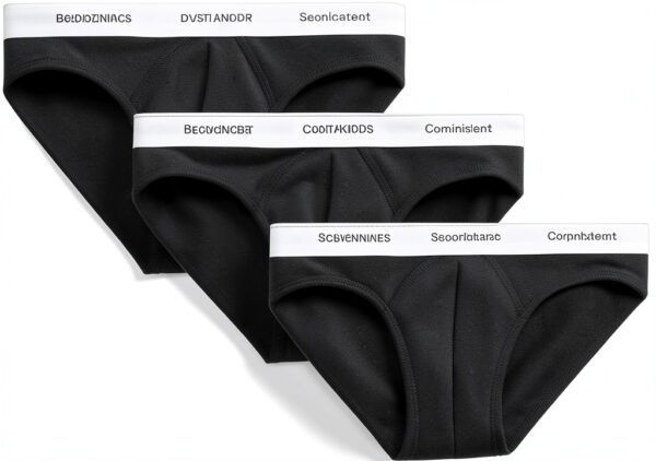 Slip Uomo Tinta Unita Comodo Cotone Intimo Maschile-0