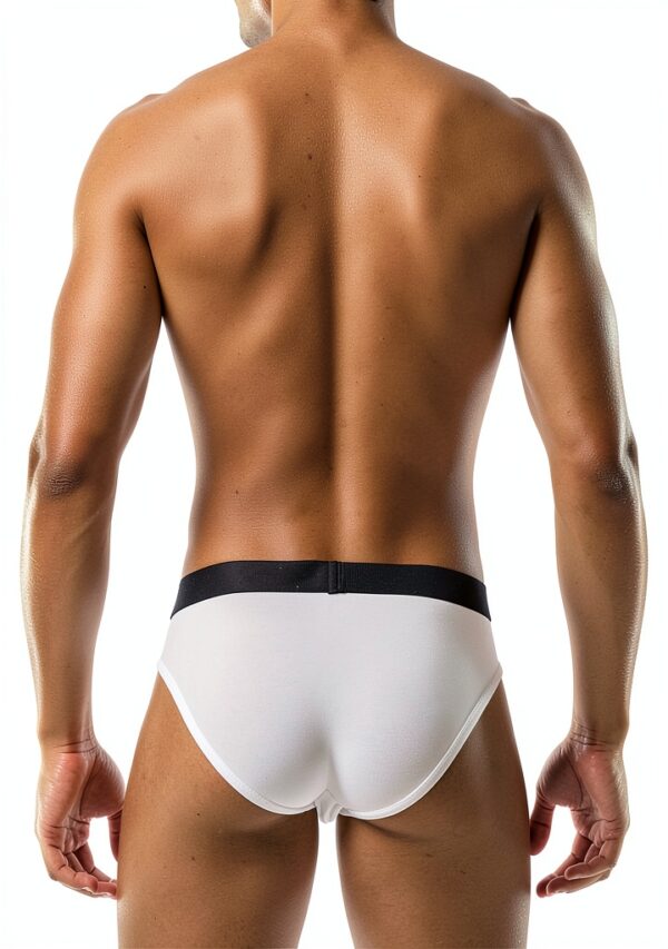 Slip Uomo Dsquared2 Bianco Nero Taglie XS XXL Confortevole-1