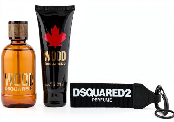 Dsquared2 Wood EDT 100 ml Set regalo-3