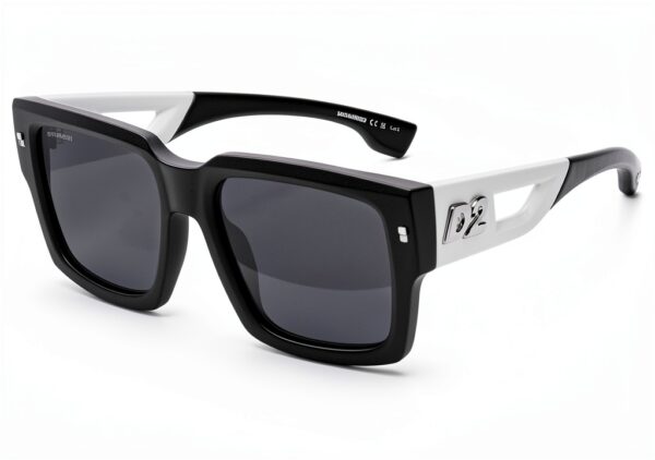 Orecchini Dsquared2 Uomo 53mm Nero-0
