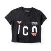 Felpa Dsquared2 bambina cotone bianco taglia 12-1
