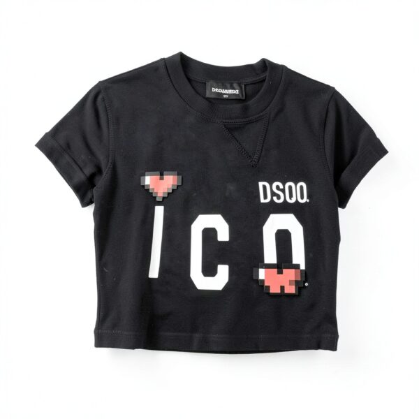 Felpa Dsquared2 bambina cotone bianco taglia 12-1
