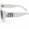 Occhiali da sole DSQUARED2 ICON 0007/S Nero Opaco 57/145/16 uomo-2