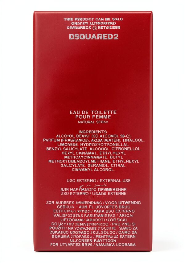 DSQUARED2 Diablo Rosso III Eau de Parfum 50 ml Fragranza maschile-8