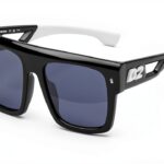 Occhiali da sole uomo Dsquared2 D2 0127/S 80S/IR Black White 56 mm-0