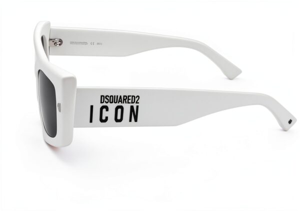 Occhiali da sole DSQUARED2 ICON 0007/S Nero Opaco 57/145/16 uomo-3