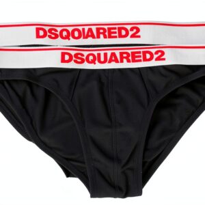 Slip da uomo Dsquared2 modello DCX610050001 taglia L in cotone premium-0