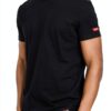 Maglia DSQUARED2 uomo cotone nero taglia S-XXL elegante casual-0