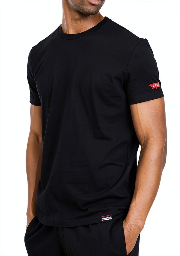 Maglia DSQUARED2 uomo cotone nero taglia S-XXL elegante casual-0