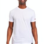Maglia DSQUARED2 uomo nero in cotone, taglio regolare, taglie S-XXL-0