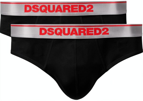 DSQUARED2 Slip Uomo Nero XS - Design Autunno Inverno Elegante-0