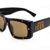 Occhiali da sole DSQUARED2 Icon 0007/S Avana 57/145/16 uomo-0