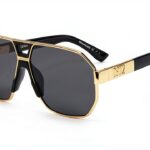 Occhiali da sole Dsquared2 D2 0028/S RHL IR Gold Black 63 mm con-0