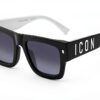 GAFAS DSQUARED2 ICON 0021/S_ Black Occhiali da Sole Unisex 52/20-0